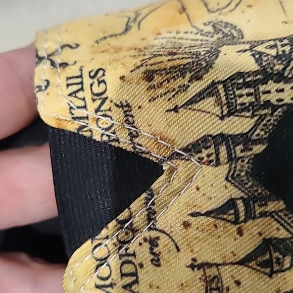 Bioworld Harry Potter Marauder's Map Shoes Sz. S (6/7) - Picture 6 of 9